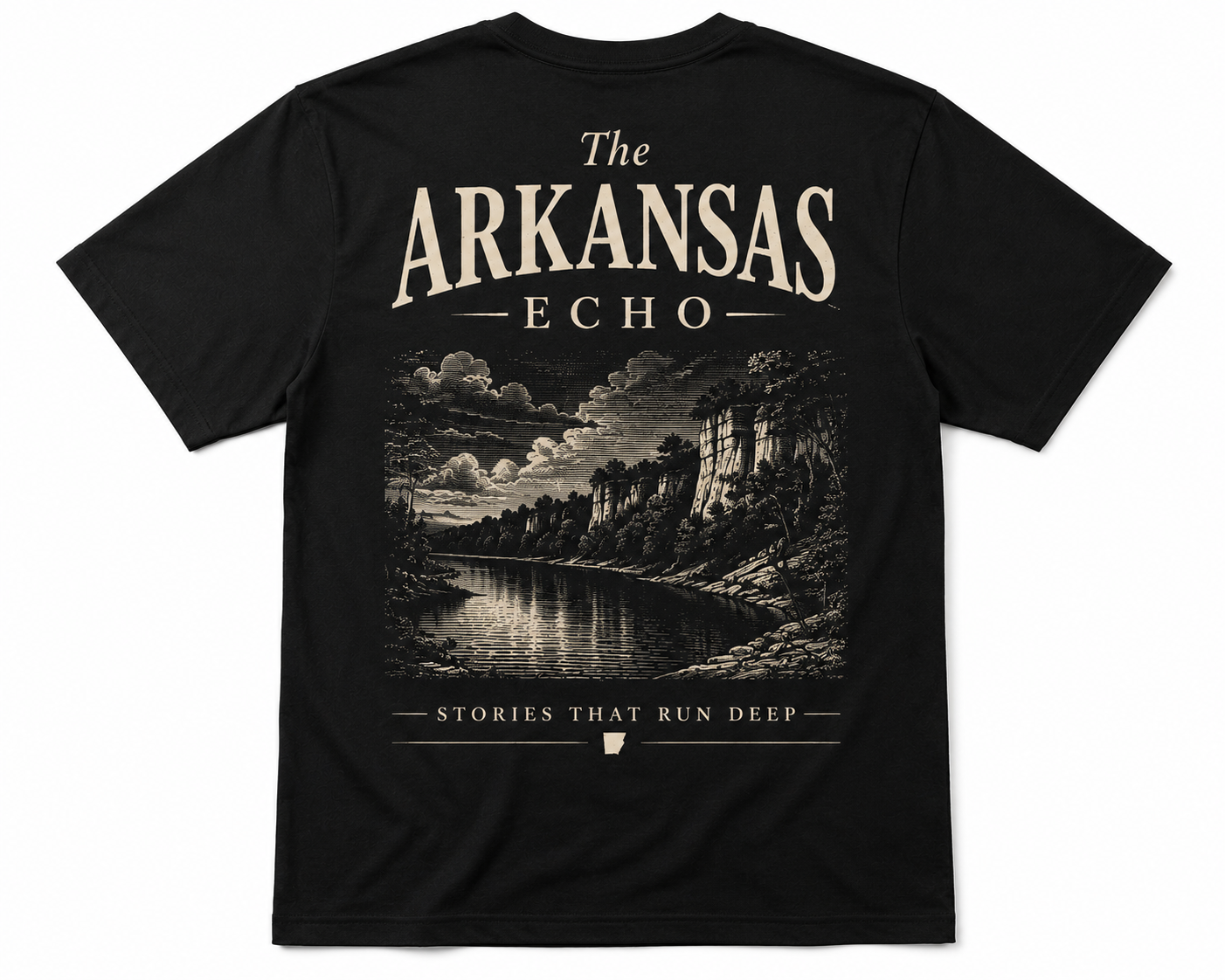 The Arkansas Echo™ | Stories That Run Deep Tee